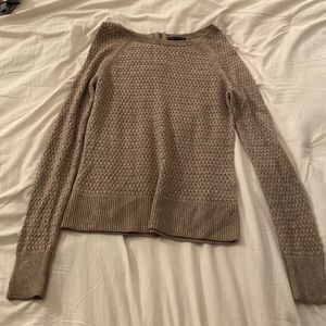 American eagle beige sweater size M